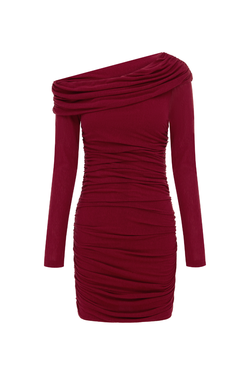 Candor Mini Dress - Cherry