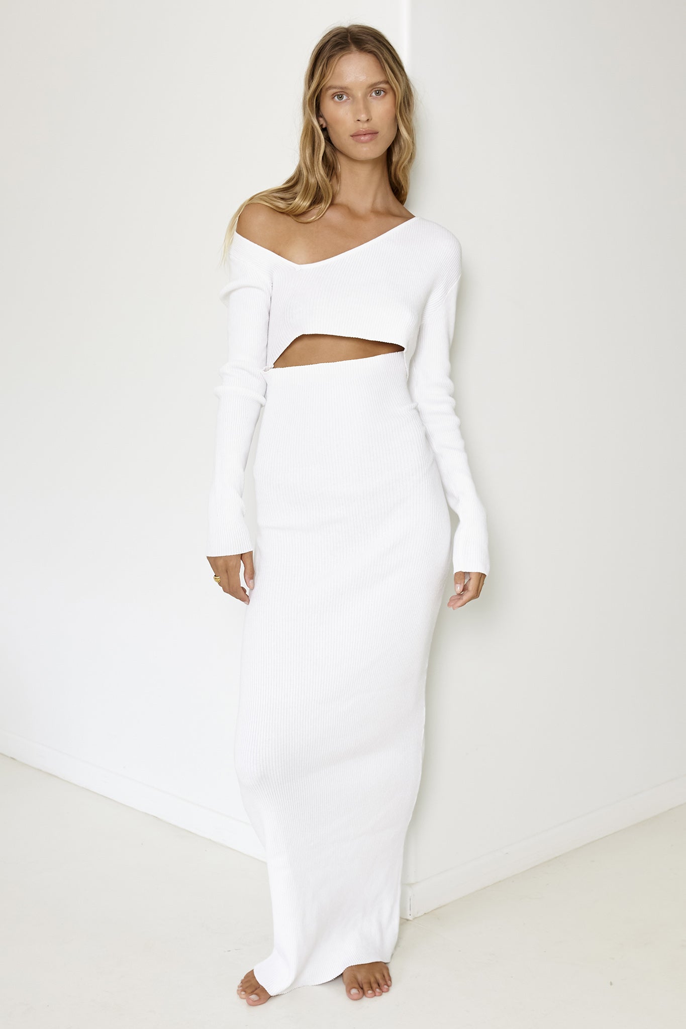 Aurora Maxi Dress - White