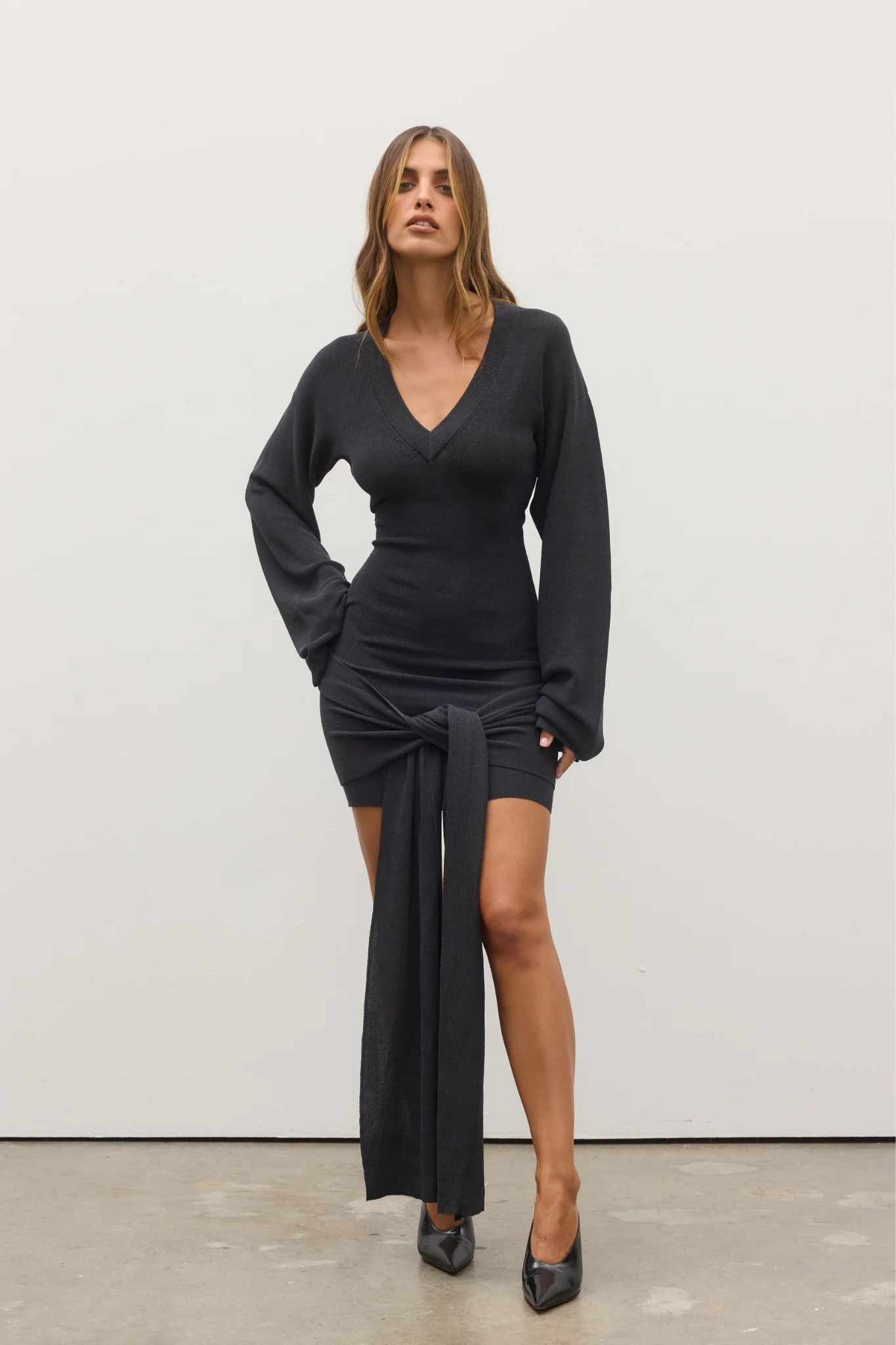 Chantelle Knit Mini Dress - Liberty